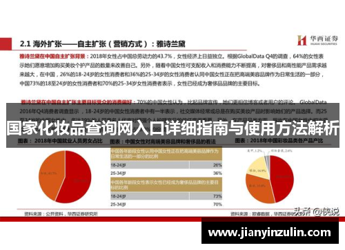 国家化妆品查询网入口详细指南与使用方法解析
